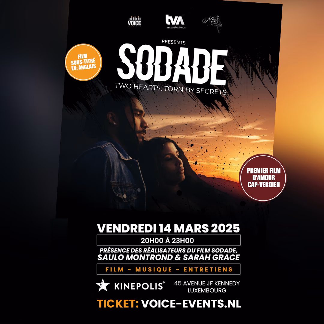 Flyer Sodade filmpremière Luxemburg